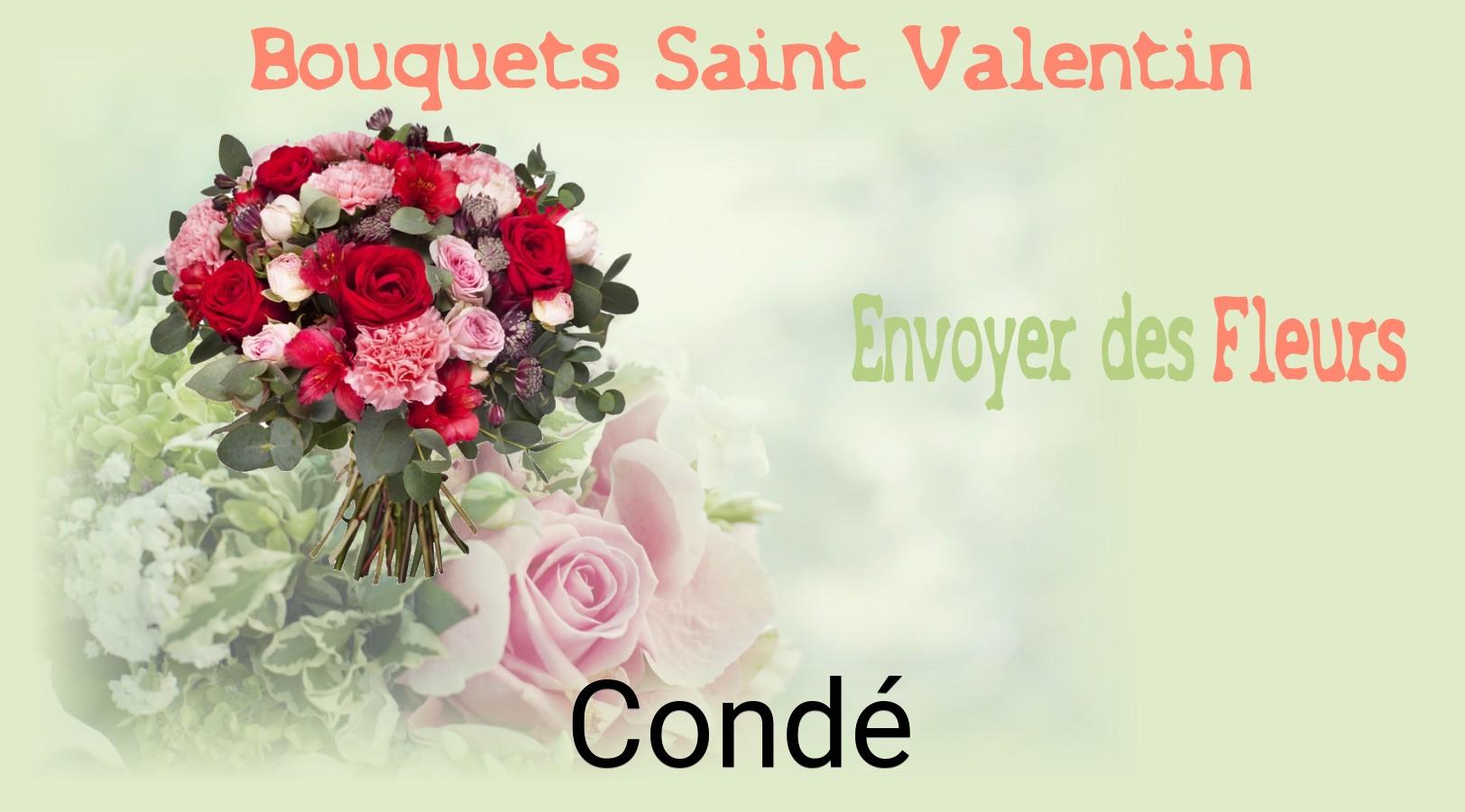 Roses de Saint-Valentin livrées à Condé